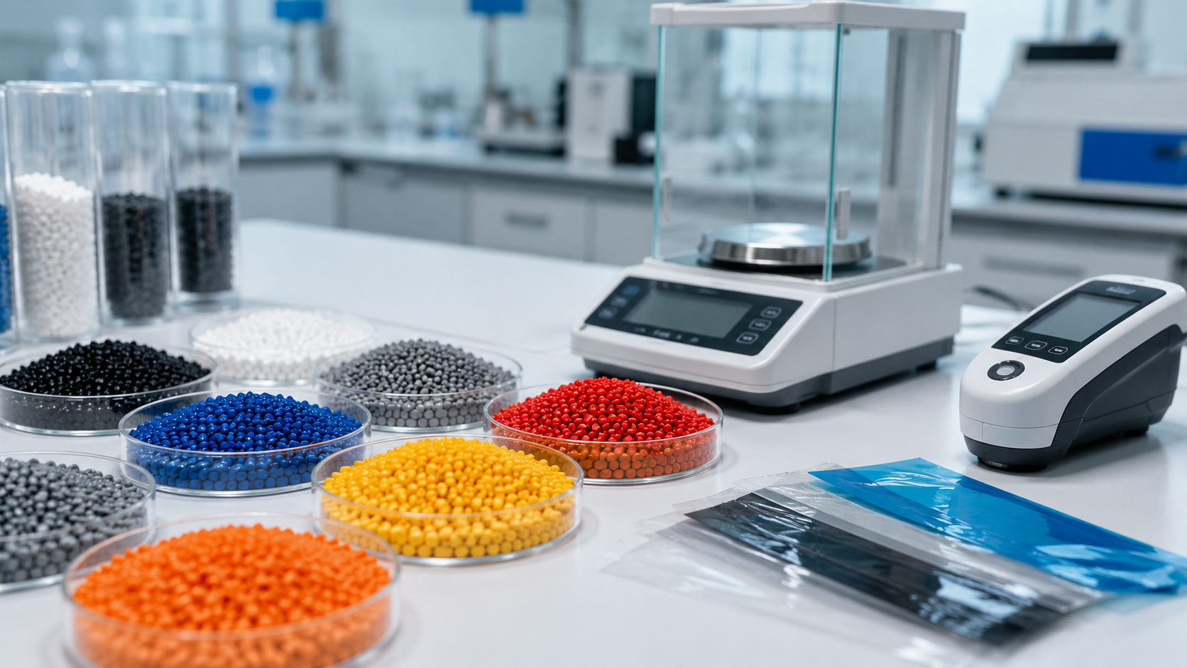 Quality focused masterbatch support for plastic production